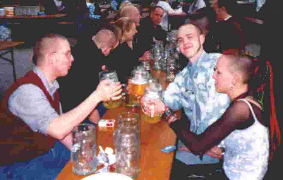 Die Einstellung leben und leben lassen  ist die wichtigste Einstellung im Münchner  Biergarten
